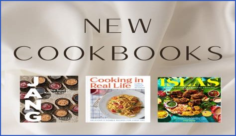 Explore The New Cookbooks Of 2024